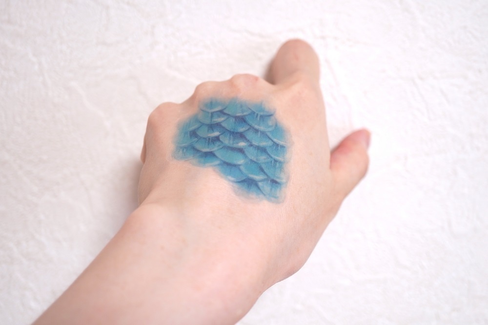 【リニューアル】鱗のタトゥーシール