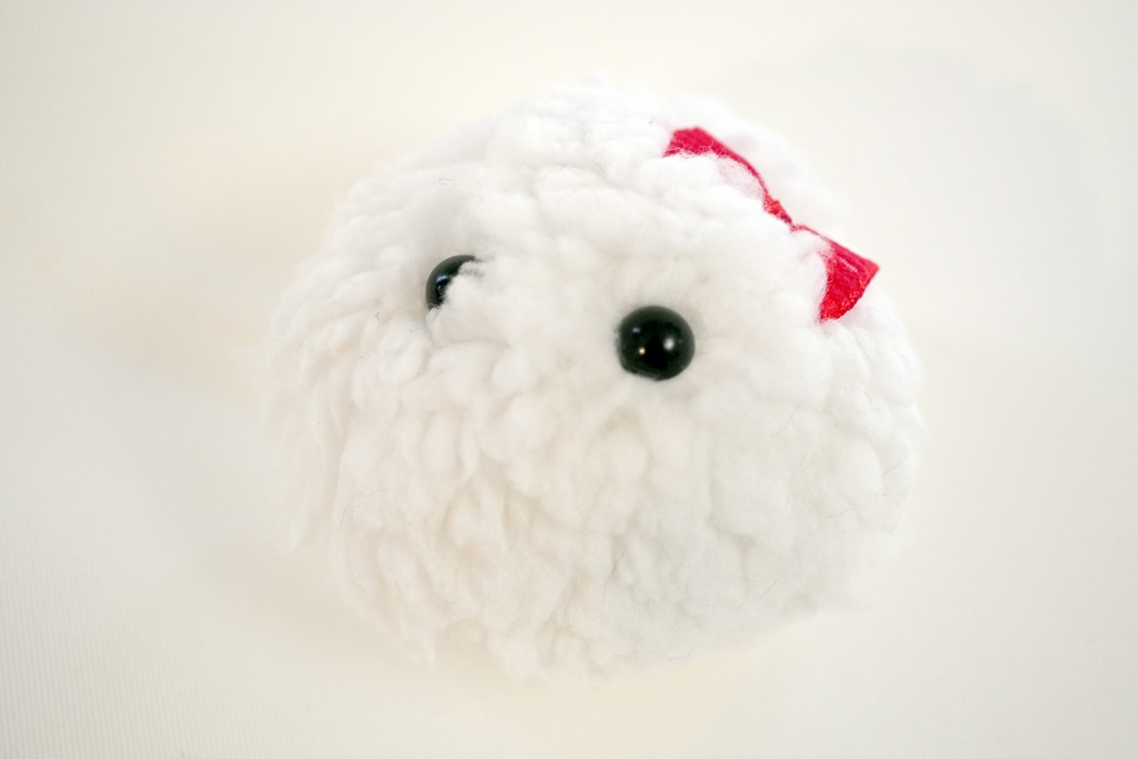 【送料込み】ケサランパサラン冬毛(もこもこ・リボン)