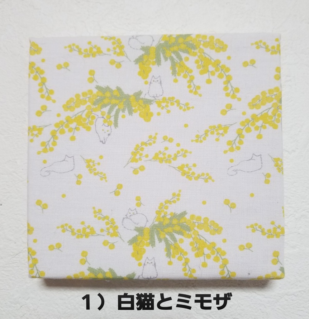 猫生地のファブリックパネル(小)