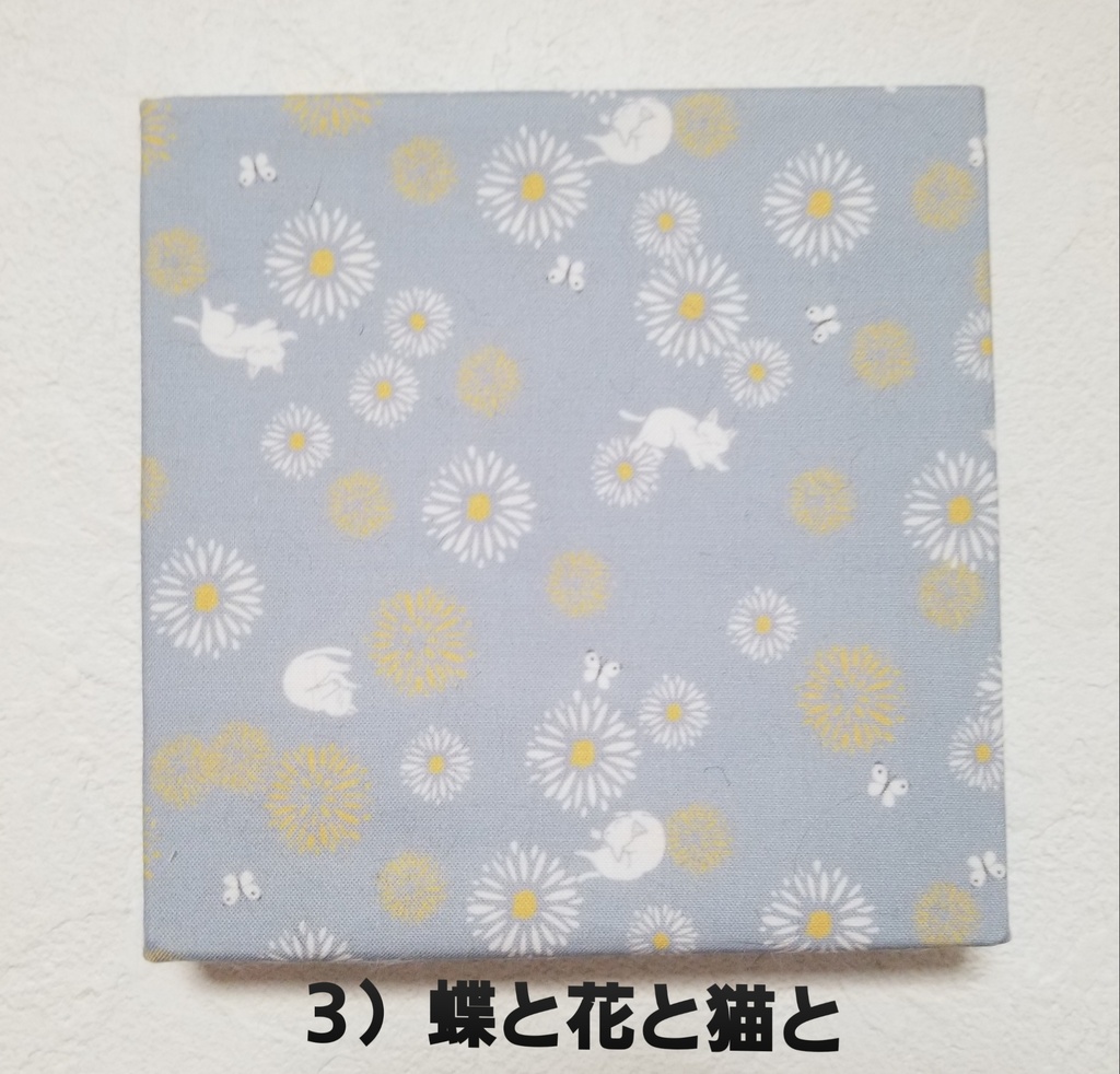 猫生地のファブリックパネル(小)