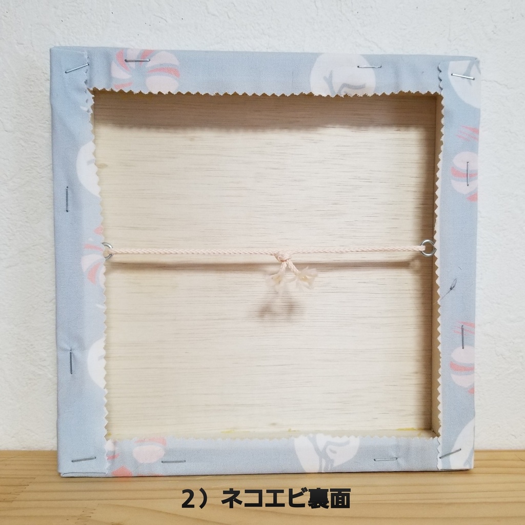 猫生地のファブリックパネル(大)