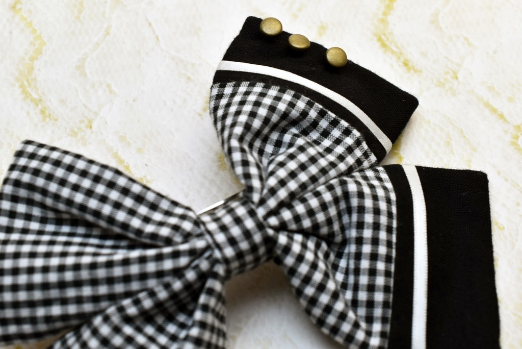 リボンの変わりバレッタB