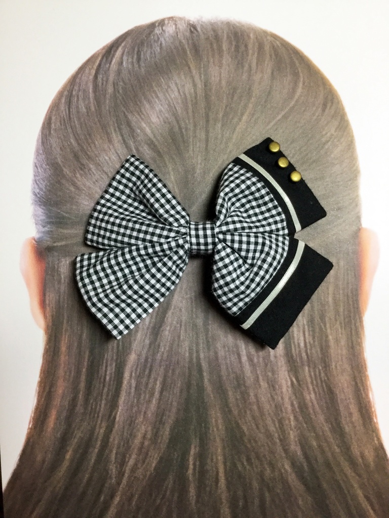 リボンの変わりバレッタB