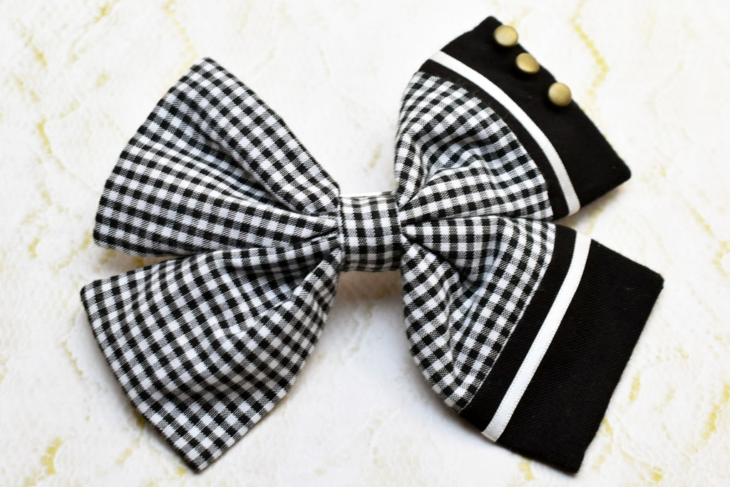 リボンの変わりバレッタB