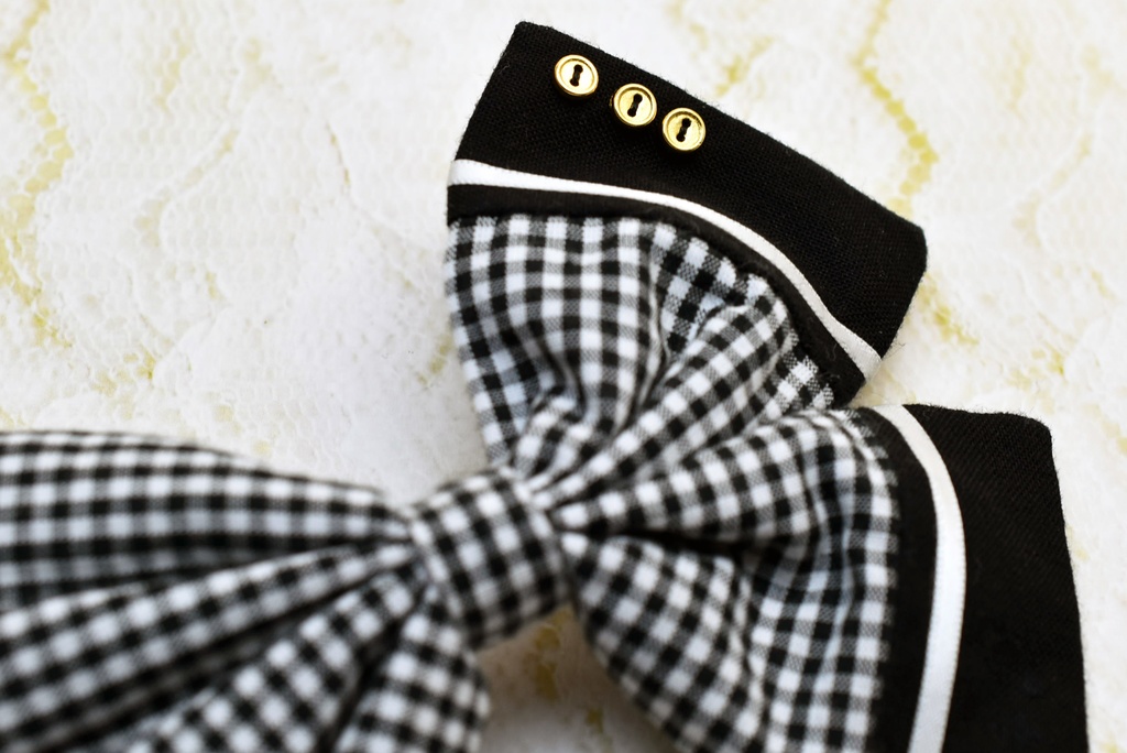 リボンのバレッタA