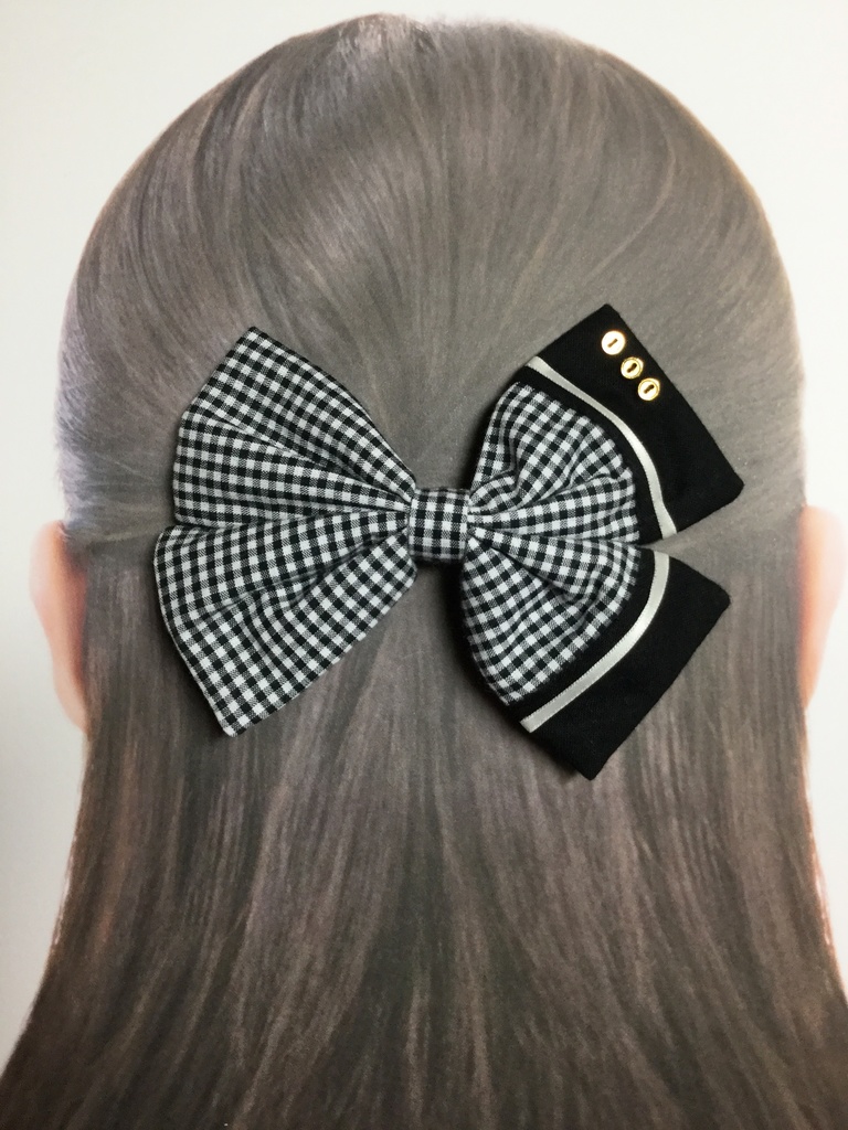 リボンのバレッタA