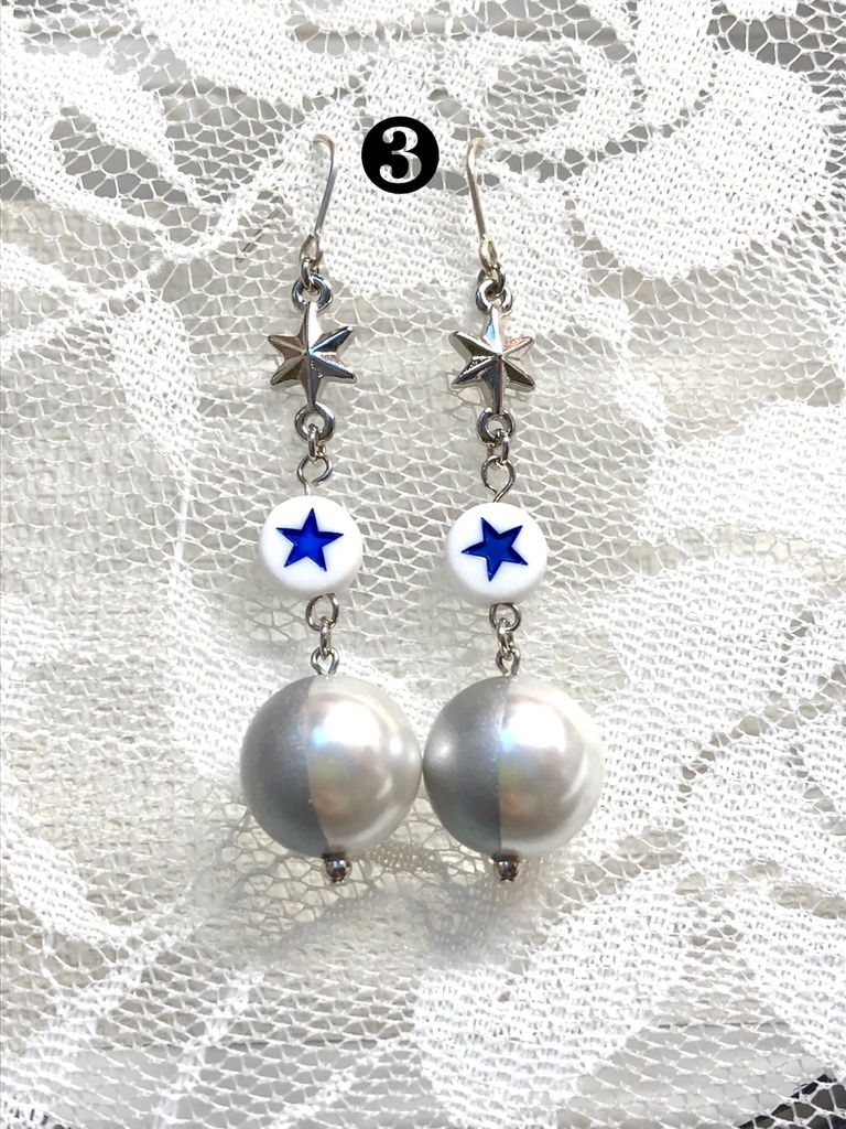 JOJO★Part1~Part6★イメージカラーピアス