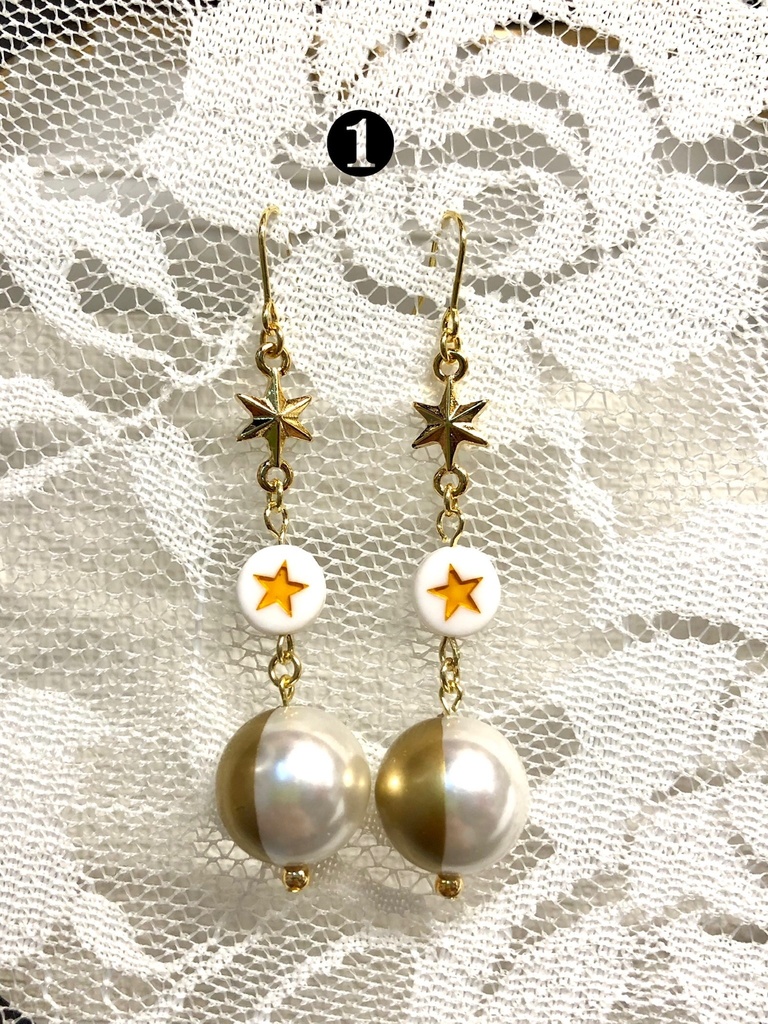 JOJO★Part1~Part6★イメージカラーピアス