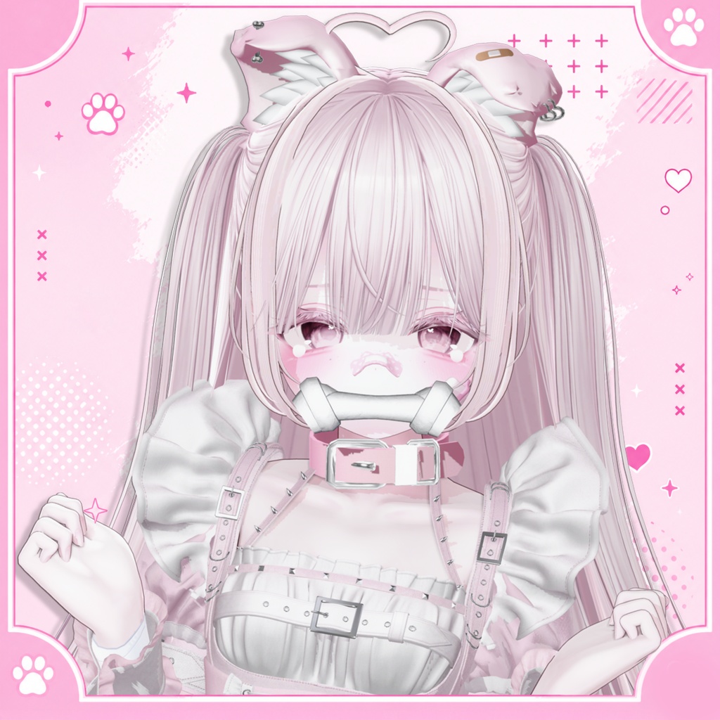 Sugar Doggy 🐾 Ear & Tail + Accessory Set