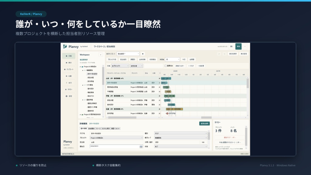 Planvy【Pro版】※Free版を始めにお試しください