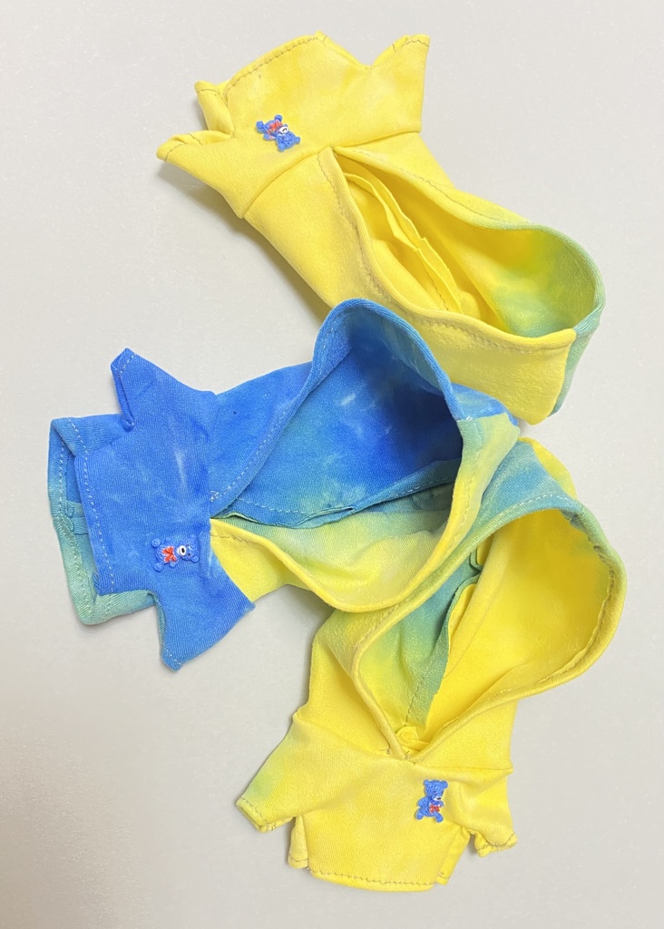 あたまでっかちパーカービビットwithくま