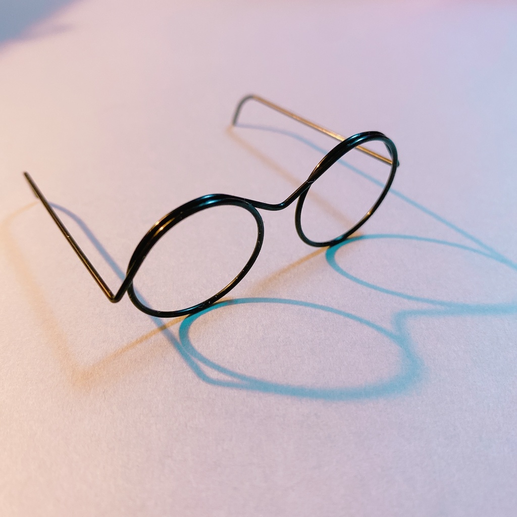 丸メガネ👓もち/ぬいぐるみ兼用