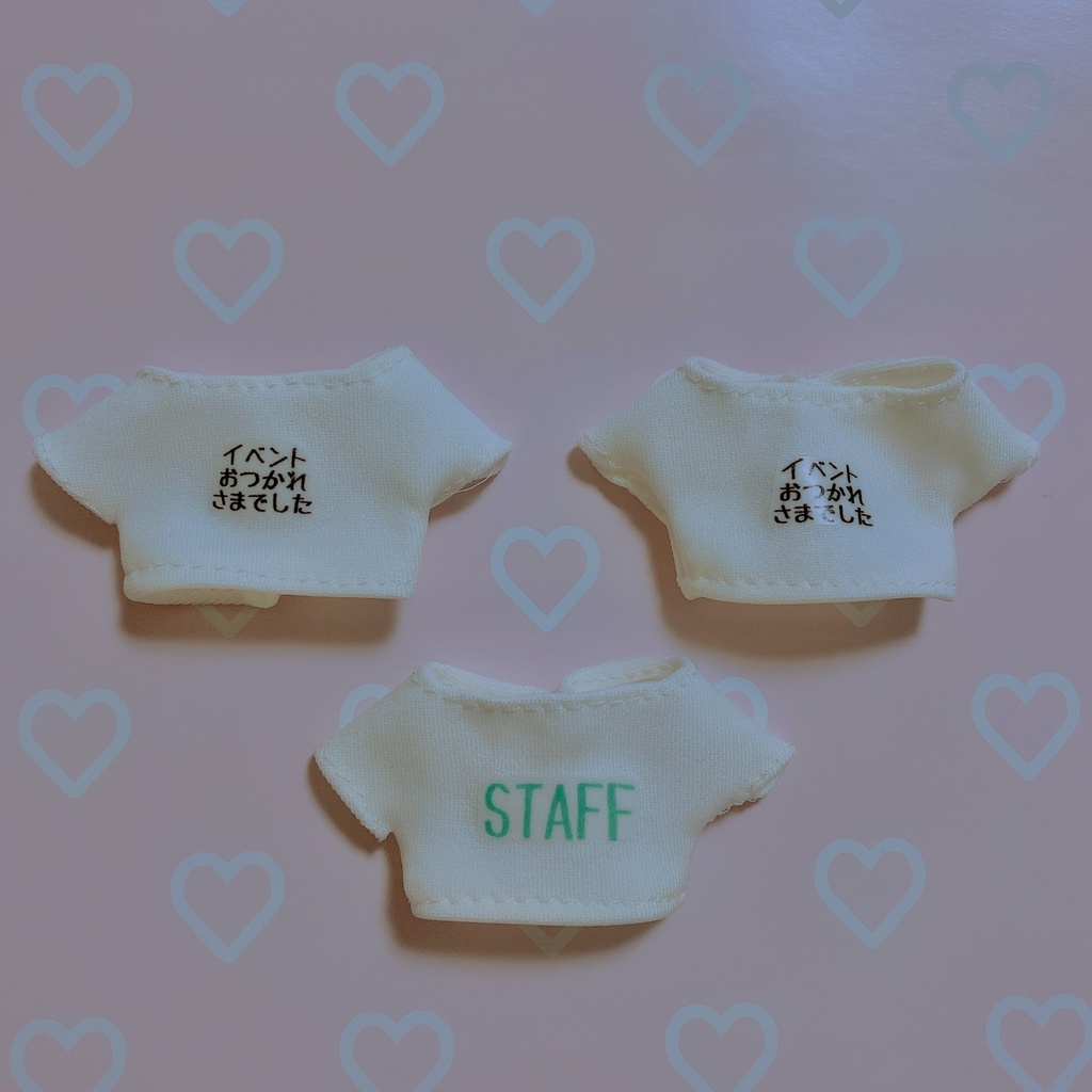 なにかのイベントスタッフTシャツ👕ぬいぐるみ用