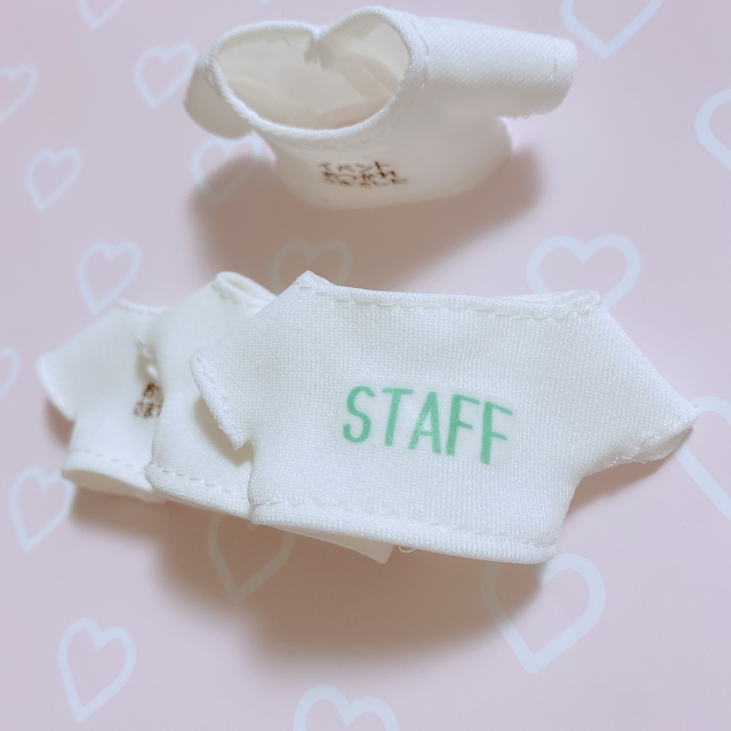 なにかのイベントスタッフTシャツ👕ぬいぐるみ用