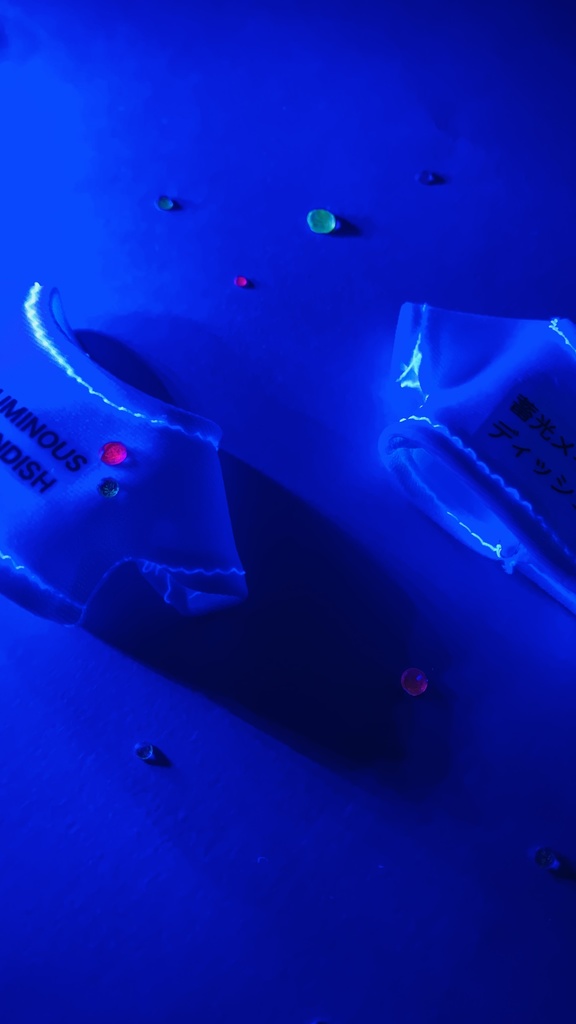 光る!蓄光ロゴTシャツ👕ぬいぐるみ用