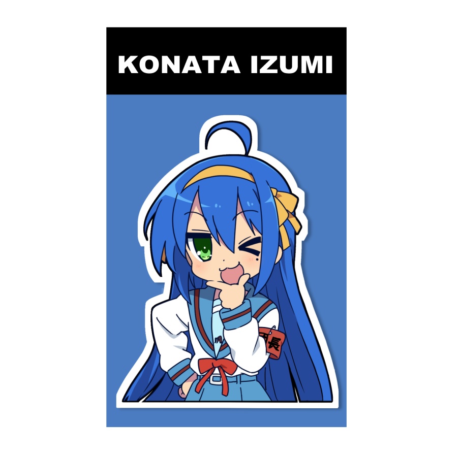 KONATA IZUMI (団長ver.) sticker