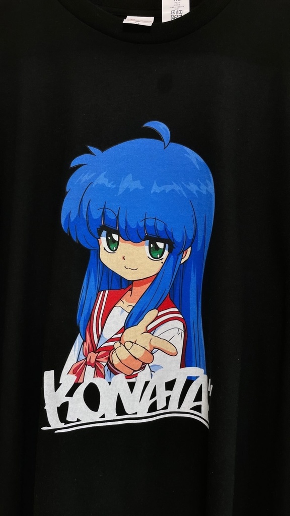 "KONATA" BOOT TEE ブラック