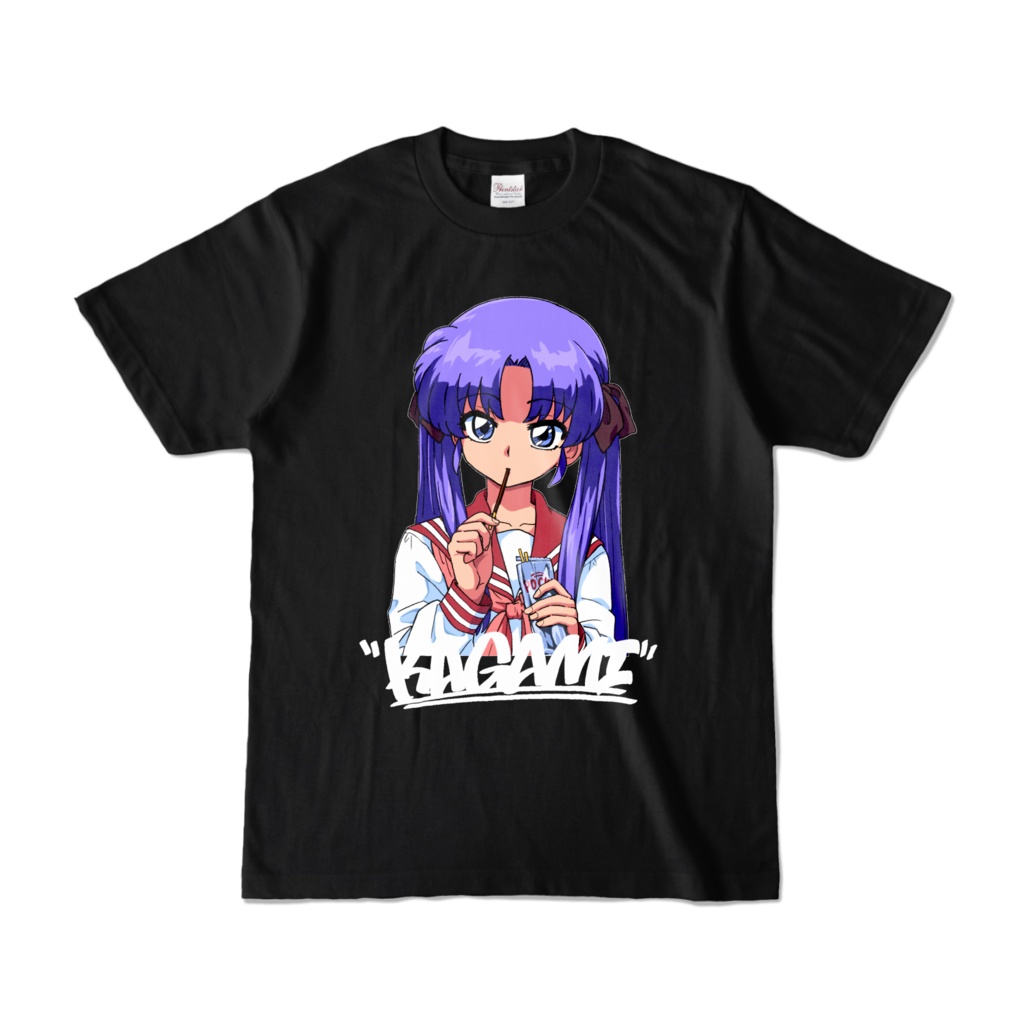 "KAGAMI" BOOT TEE ブラック