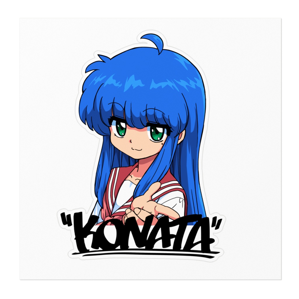 "KONATA" BOOT STICKER