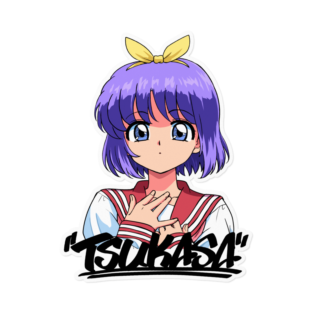 " TSUKASA " BOOT STICKER