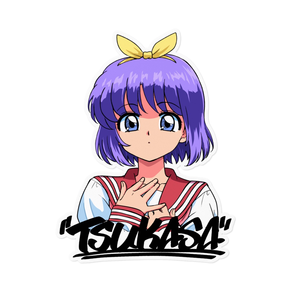 " TSUKASA " BOOT STICKER