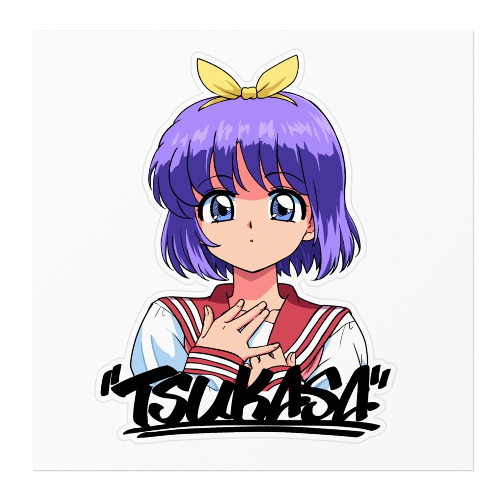 " TSUKASA " BOOT STICKER