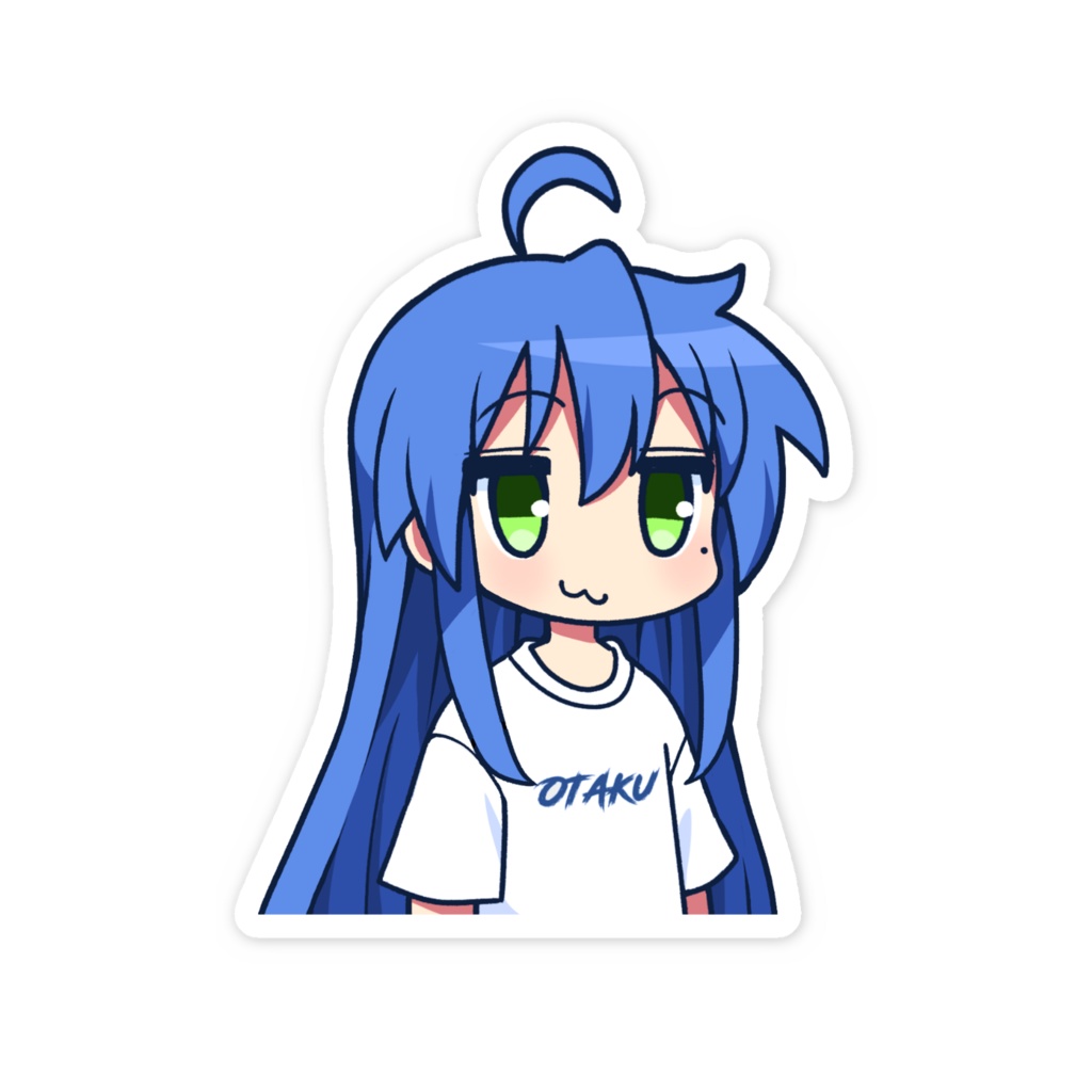 KONATA OTAKU STICKER