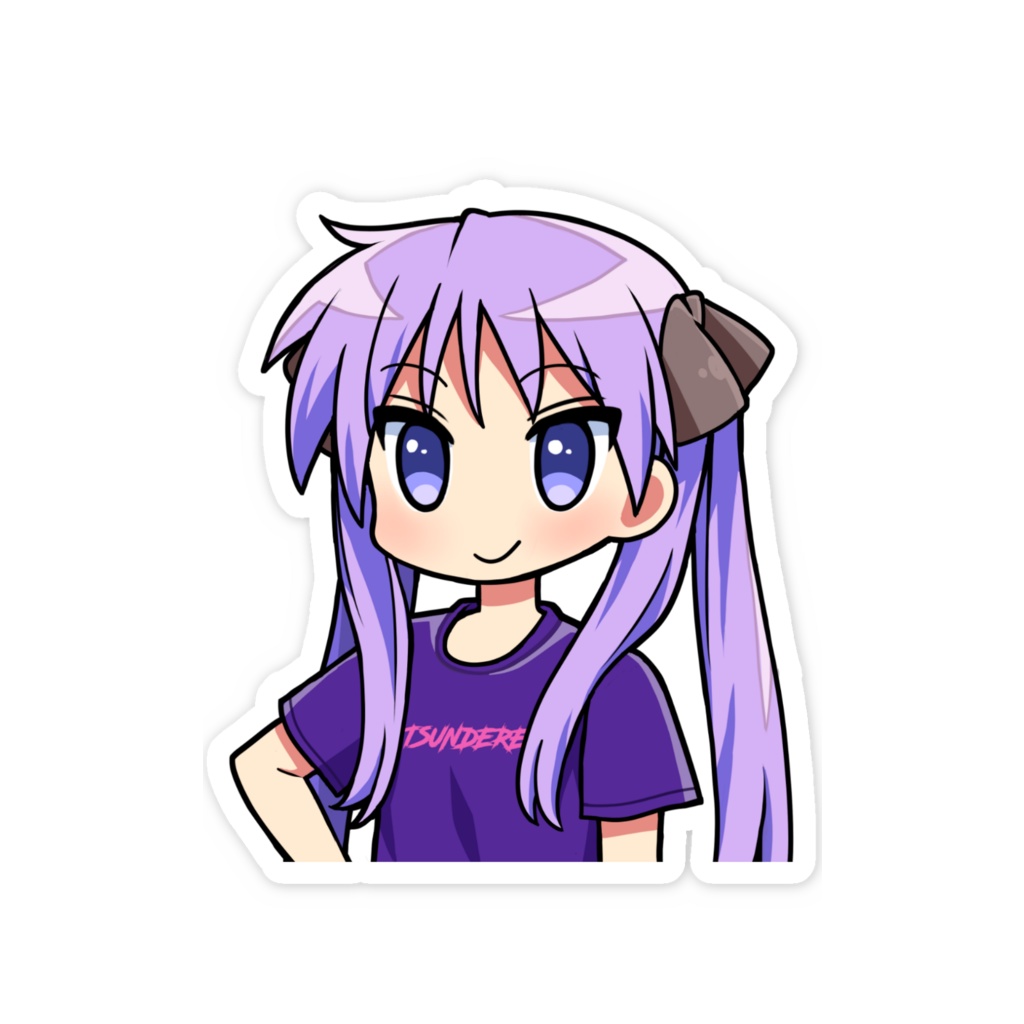KAGAMI TSUNDERE STICKER