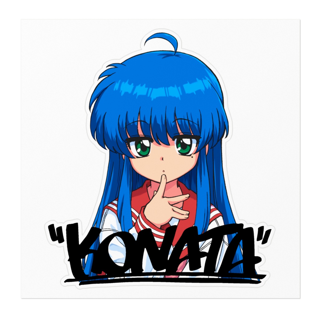 "KONATA" BOOT STICKER (A)