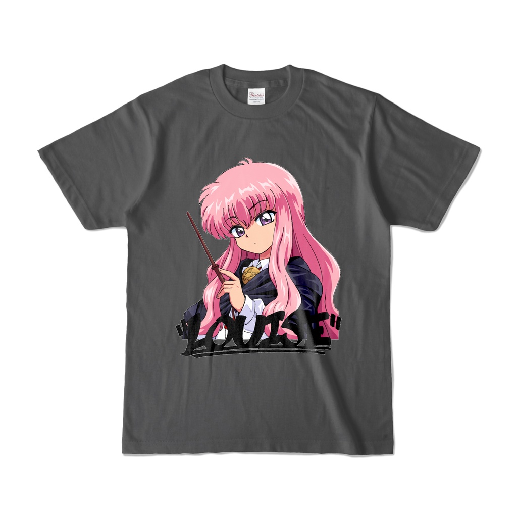 "LOUISE" BOOT TEE チャコール