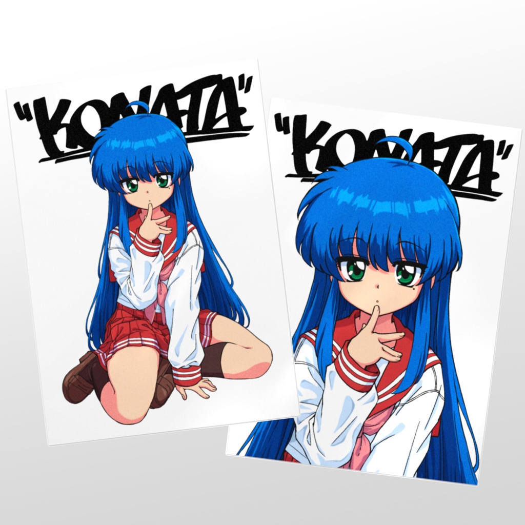 "KONATA" BOOT POSTER (A) (B)
