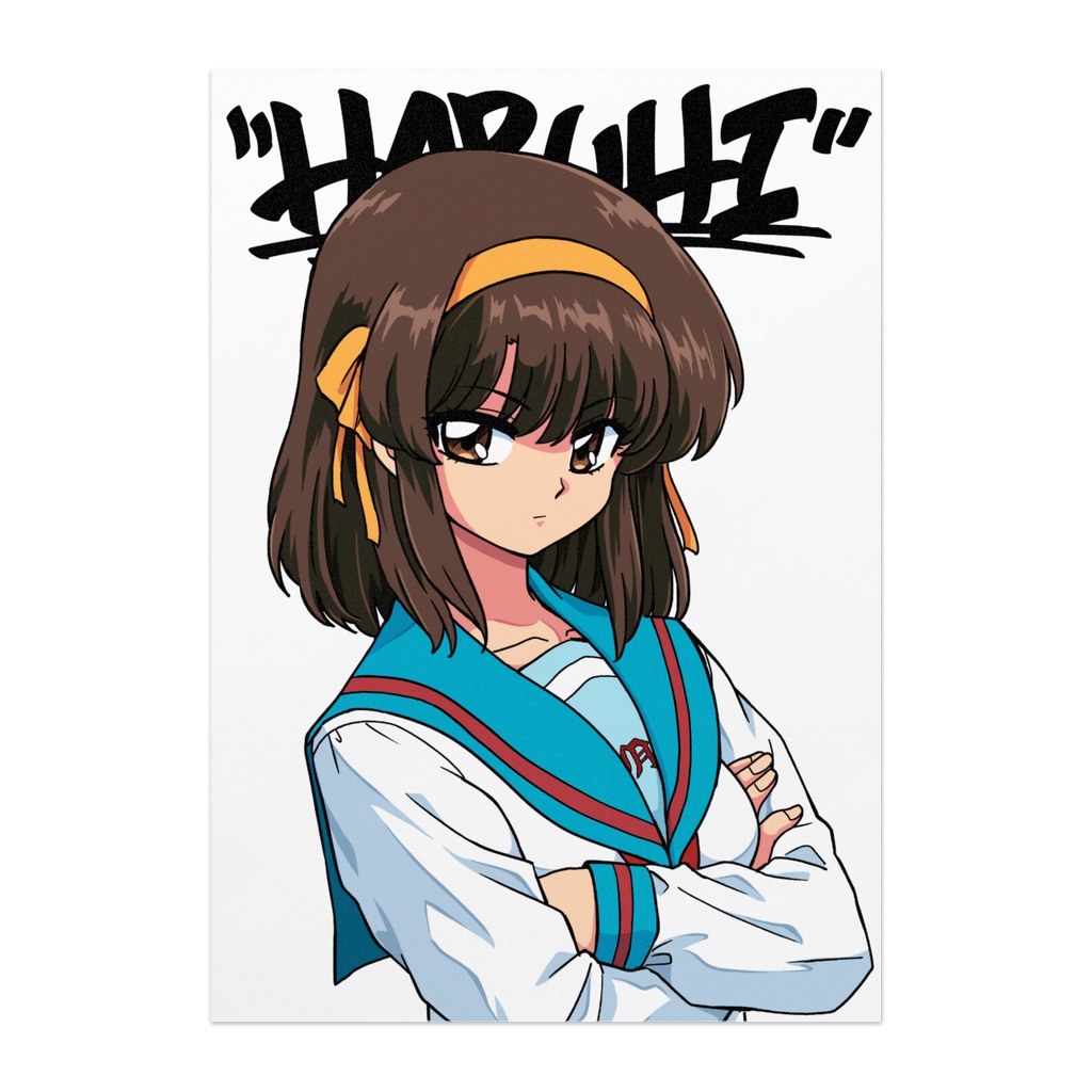 "HARUHI" BOOT POSTER