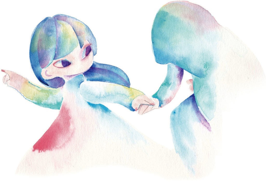白い庭 -3(原画)