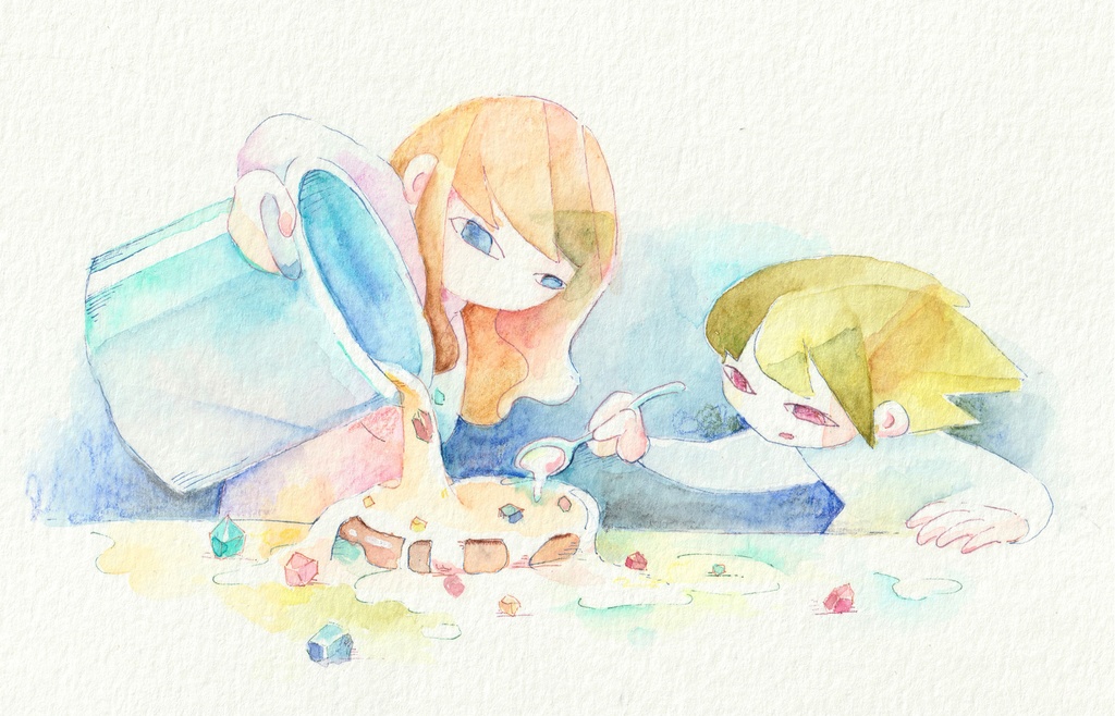 [原画] 入り切るとは思ってないけどどこにも行き場がないんだよ