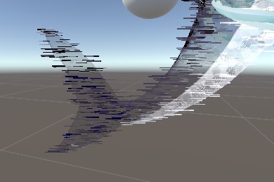 ノイズホログラムシェーダー