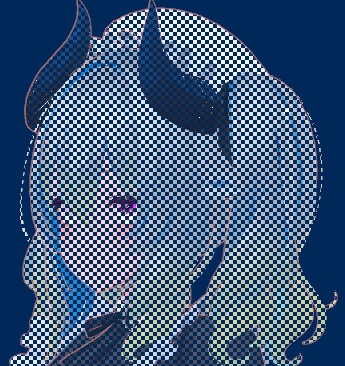 2D化シェーダー+ドット化シェーダー&ブラウン管風シェーダー