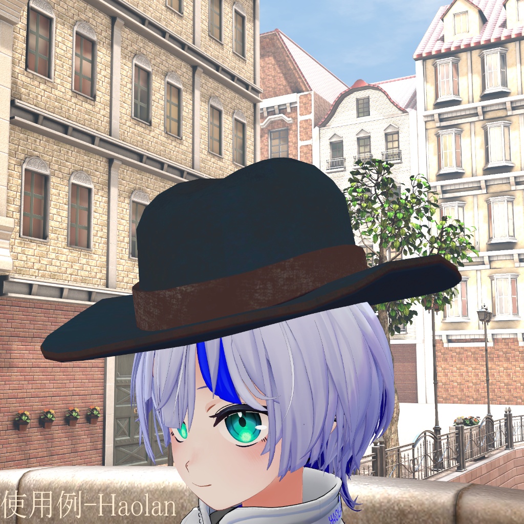 フェドーラ帽子 探偵風【MA対応】