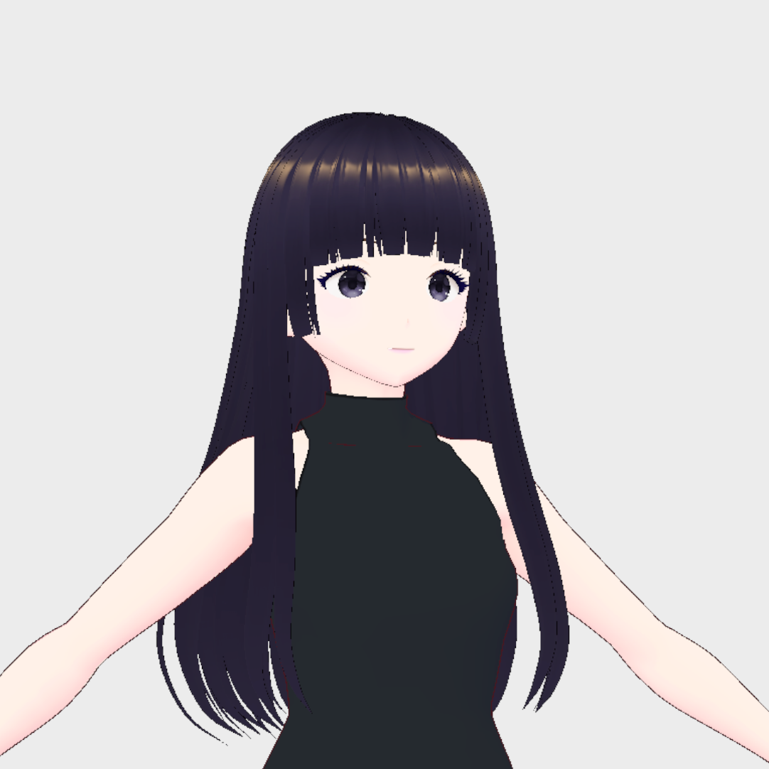 【VRM】【Vroid】プラムちゃん生データ