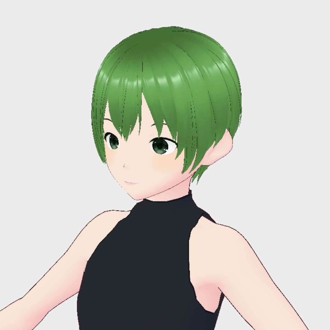 【VRM】【Vroid】キウイちゃん生データ