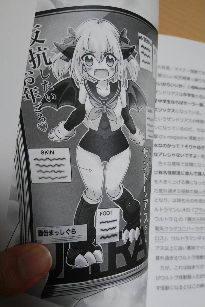 ザンドリアス解説図鑑 (紙の本)