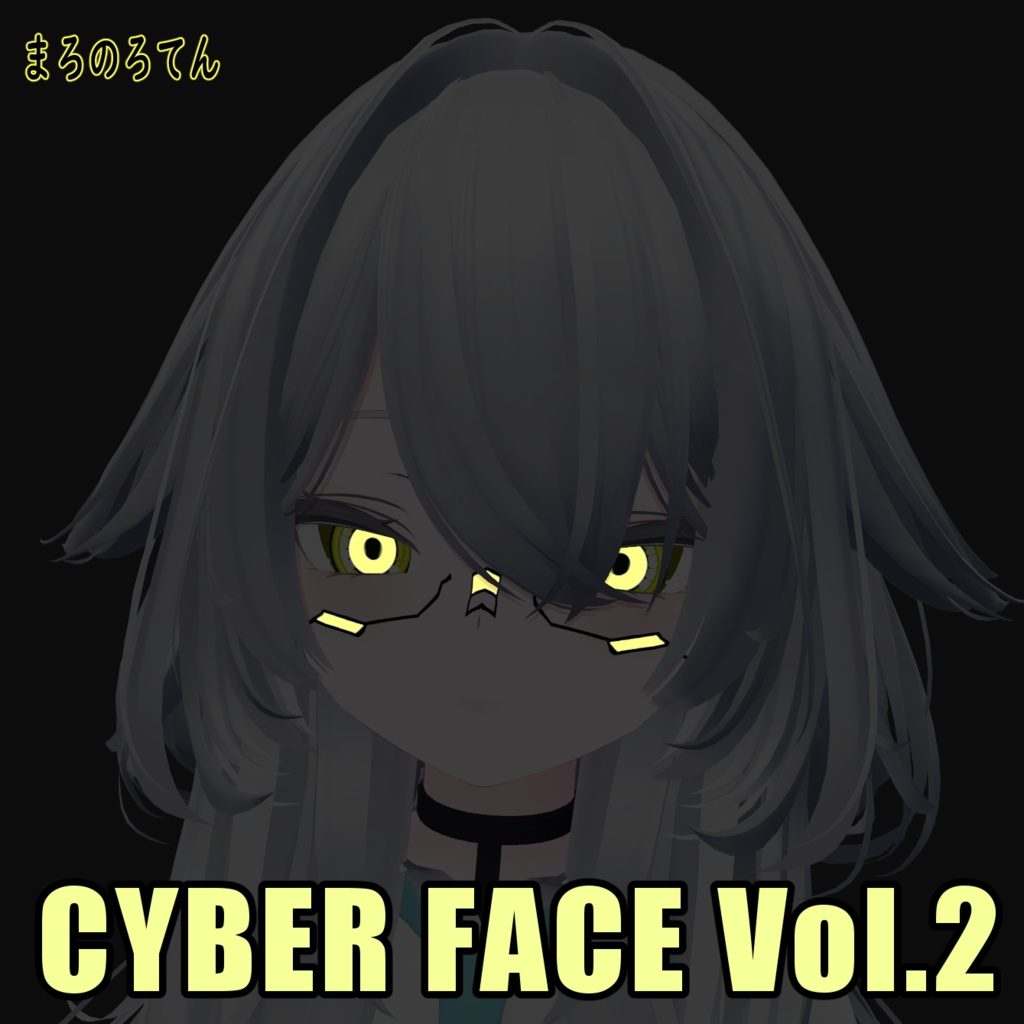 CYBER FACE Vol.2【3アバター対応】