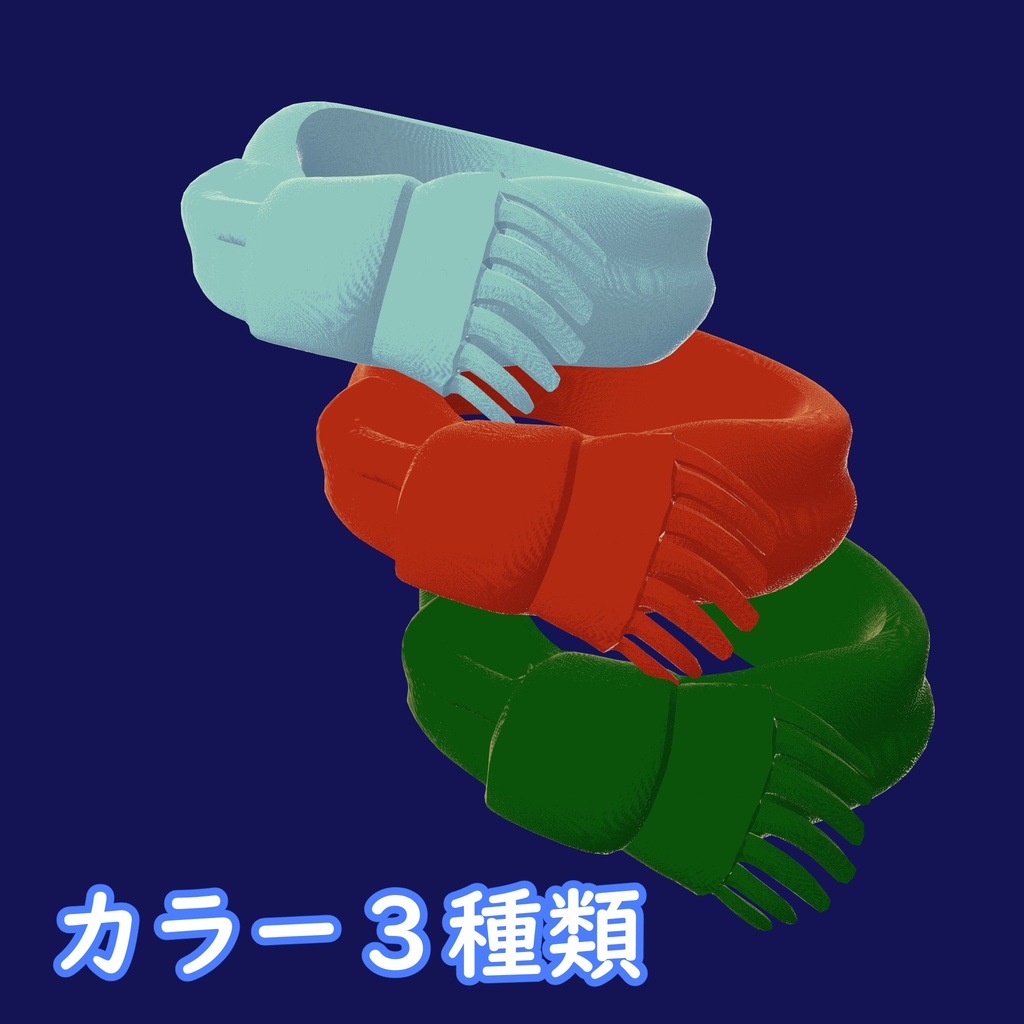 シンプルなマフラー