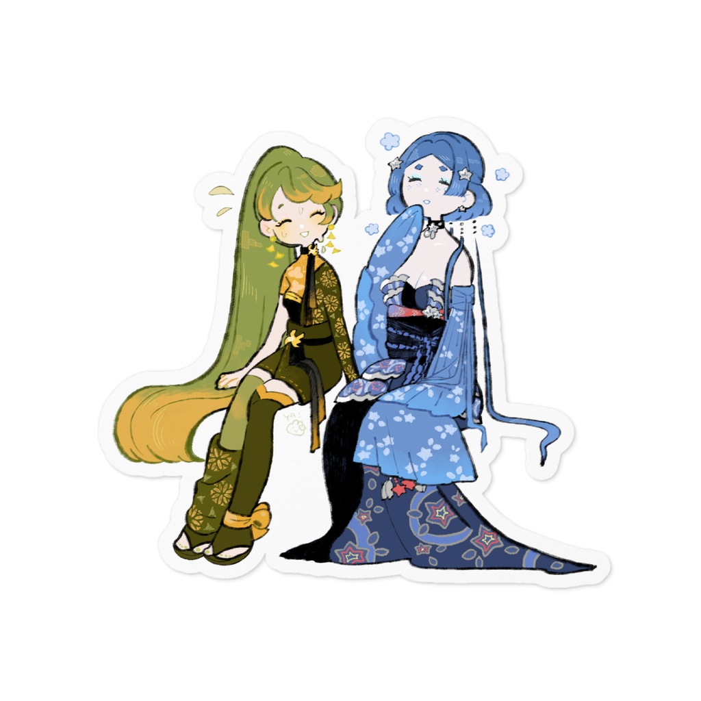 あきちゃんのお困りステッカー
