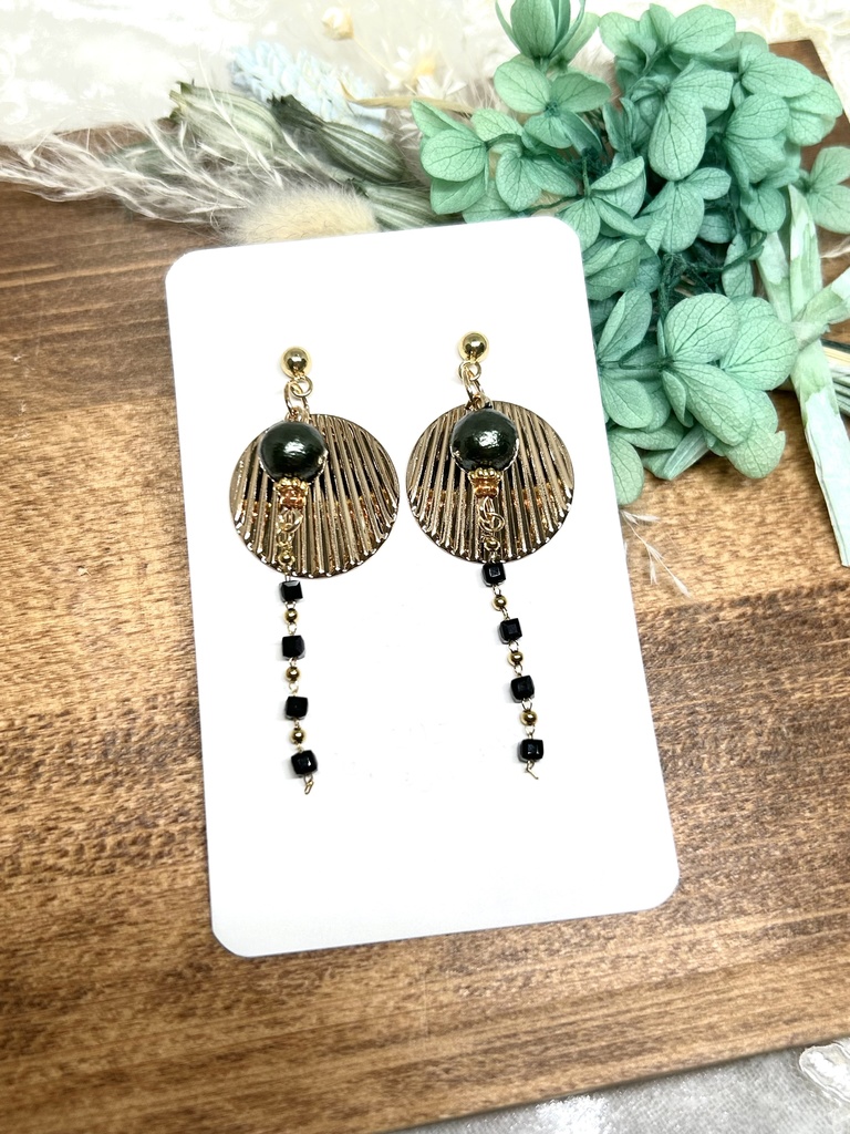 【ピアス5】🎴ｸﾝイメージカラー ゴールド