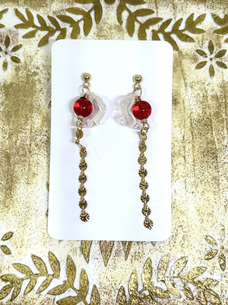 【ピアス4】🔥さんイメージカラー ゴールド