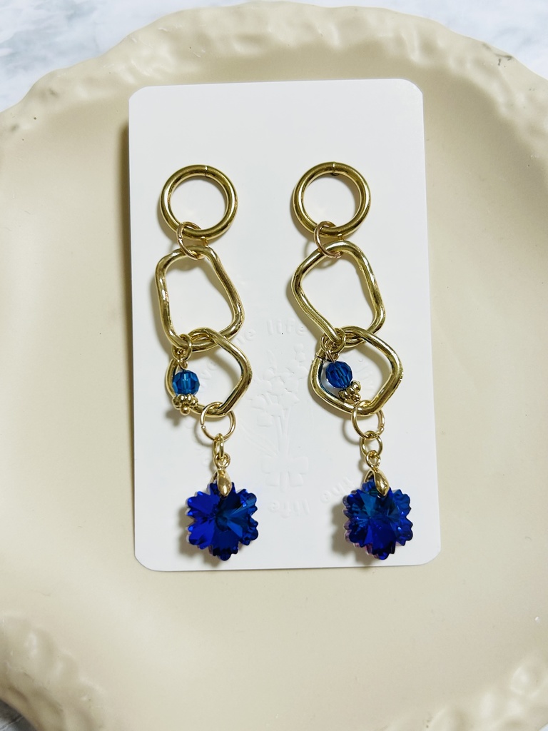 【ピアス】🌊さんイメージカラー ゴールド