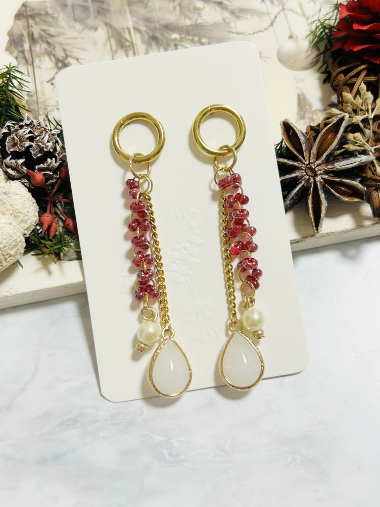 【ピアス2】🔥さんイメージカラー ゴールド