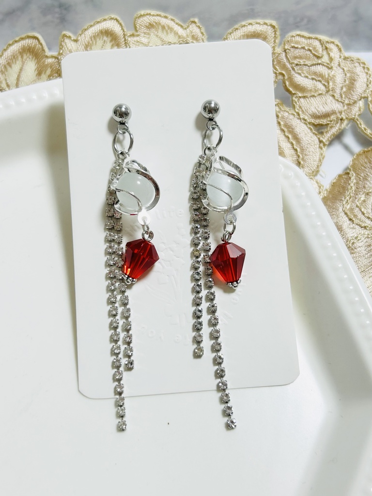 【ピアス1】🔥さんイメージカラー シルバー