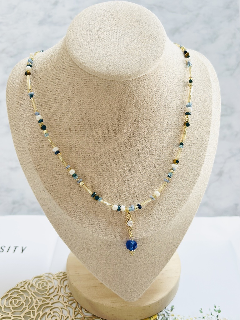 【ネックレス】🔥、🎴、🌊、🦋イメージカラー ゴールド