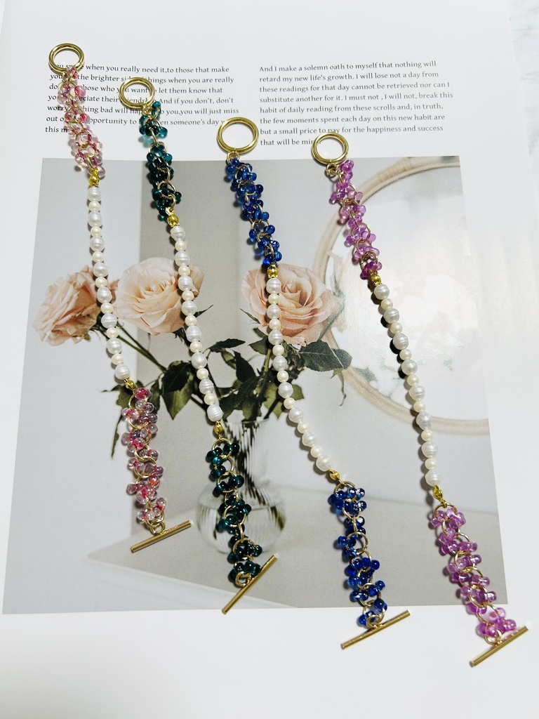 【ブレスレット】🔥、🎴、🌊、🦋イメージカラー